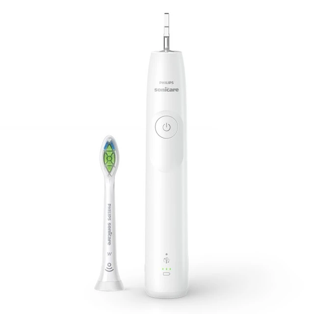 Акумулаторна четка за зъби Philips Sonicare HX7108/01 серия 5300 със звукова технология Next-Generation, 1 режим на четкане, 2 интензитета, сензор за натиск, глава W2 Optimal White