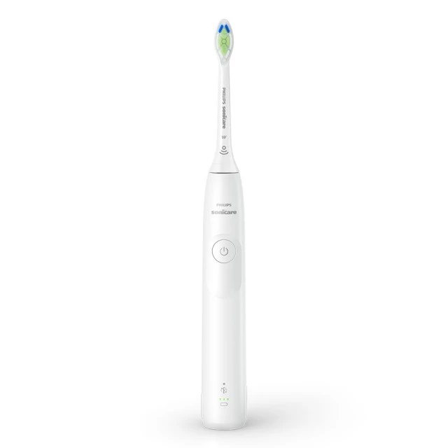 Акумулаторна четка за зъби Philips Sonicare HX7108/01 серия 5300 със звукова технология Next-Generation, 1 режим на четкане, 2 интензитета, сензор за натиск, глава W2 Optimal White