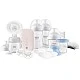 Philips AVENT SCD340/31 Electric breast pump set Natural Motion Advanced + 4 Natural Response bottles, 5 VIA containers, pacifier, pads and cleaning brush
