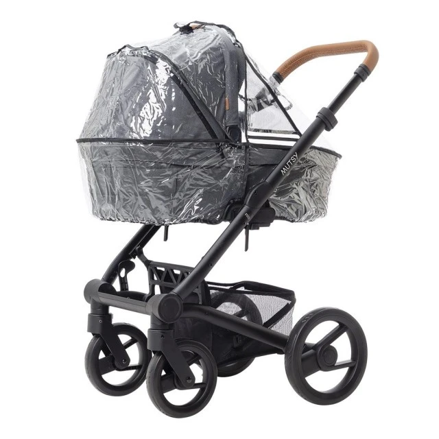The Mutsy NIO Seat Rain Cover is specially designed for the Mutsy NIO Pram Canopy Seat