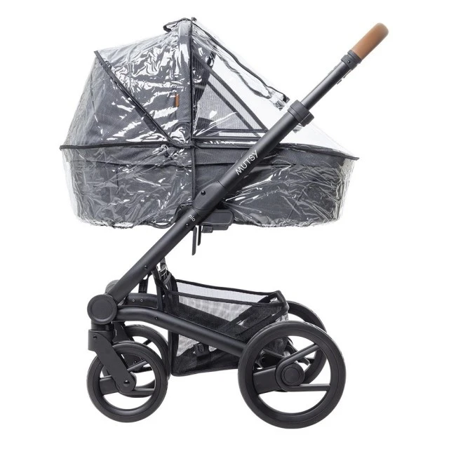 The Mutsy NIO Seat Rain Cover is specially designed for the Mutsy NIO Pram Canopy Seat