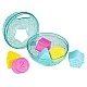 Educational toy Ball with 6 holes and 6 numbered color sorting shapes Playgro