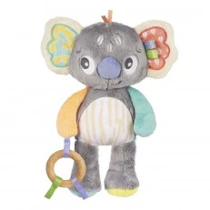 Плюшена Коала за гушкане Playgro Fauna Friends, с мека  гризалка, 0м+