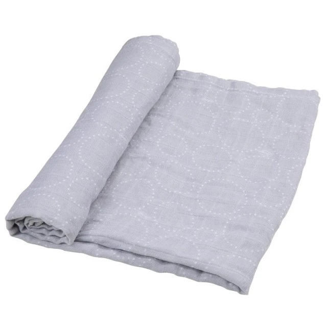 Set of 3 Playgro Fauna Friends muslin nappies for changing, soft and gentle made of bamboo and cotton, size 120 x 120 cm