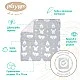 Playgro Fauna Friends 100% natural cotton baby muslin blanket for stroller, size 70 x 70 cm