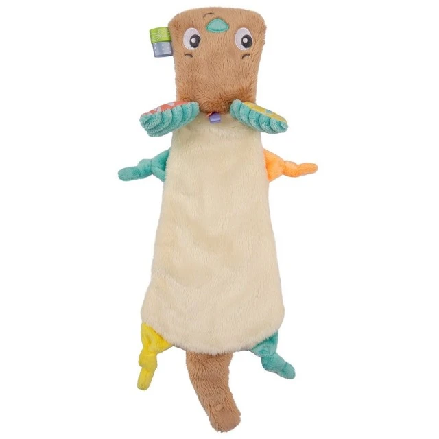 Soft plush cuddling cloth Kangaroo Playgro Fauna Friends, with clip for attaching to stroller