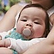 Set of 2 orthodontic silicone pacifiers Philips AVENT Ultra Soft SCF091/43, in a sterilization box, plant-based