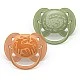 Комплект от 2 броя ортодонтични силиконови залъгалки Philips AVENT Ultra Soft SCF093/06, в кутия за стерилизиране, plant-based