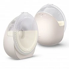 Двойна безжична Hands-free помпа за кърма Natural Care SCF495/11, дискретно се побира в сутиена, с вграден задвижващ мотор с акумулаторна батерия