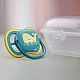 Set of 2 orthodontic pacifiers Philips AVENT SCF349/24 Ultra Air 18m+, neutral colors with Kit decor, in a sterilization box