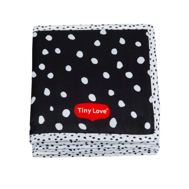 Мека двулицева книжка-обиколник TINY LOVE Double-sided First Book от серията Boho Chic, 0м+