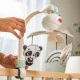 3-в-1 Музикална въртележка TINY LOVE Take-Along Mobile от серията Black&White Décor, с 3 лесни начина за закачане у дома или в движение, 30 минути музика с 5 различни мелодии, 0м+