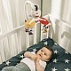 3-в-1 Музикална въртележка TINY LOVE Take-Along Mobile от серията Tiny Rockers, с 3 лесни начина за закачане у дома или в движение, 30 минути музика с 5 рок-енд-рол мелодии, 0м+