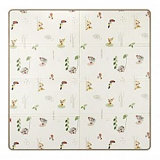 Сгъваемо килимче за игра Tiny Love Boho Chic XL размер 150х150 см, дебелина 1 см, двустранен дизайн, водоустойчива повърхност, компактно сгъване