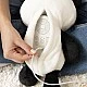 Плюшена Панда за гушкане Tiny Love Snuggly Buddy от серията Black&White Décor, с 5 успокояващи звука е ефект 