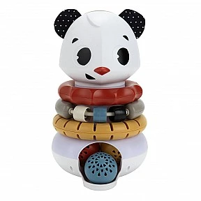 3-in-1 Panda Electronic Musical Toy from Tiny Rockers Series, with 3 ways to play: with balls, rings and music, 6m+