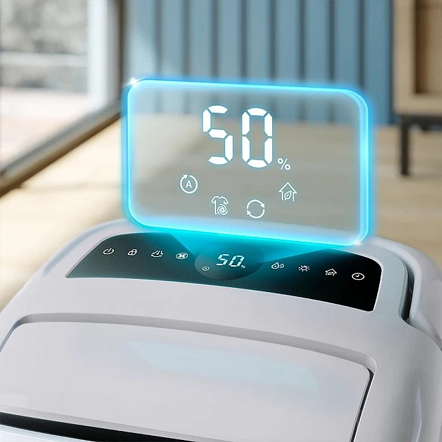 Philips 2-in-1 device for rooms up to 137 m³: Purifier with CADR capacity of 270 m³/h, HEPA NanoProtect filtration, AeraSense smart sensors, Dehumidifier with compressor up to 26.5 l/day, 4 l tank