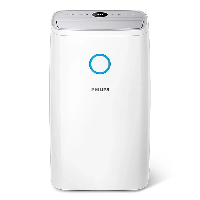 Philips air dehumidifier with compressor, NanoCloud technology, for rooms up to 150 m³, capacity of 34.3 l/day, 4 l tank, aromatherapy