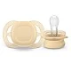 Set of 2 orthodontic pacifiers for newborns Philips AVENT SCF075/01 Ultra Start 0-2m, in orange and purple, in a sterilization box