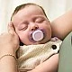 Set of 2 orthodontic pacifiers for newborns Philips AVENT SCF075/01 Ultra Start 0-2m, in orange and purple, in a sterilization box