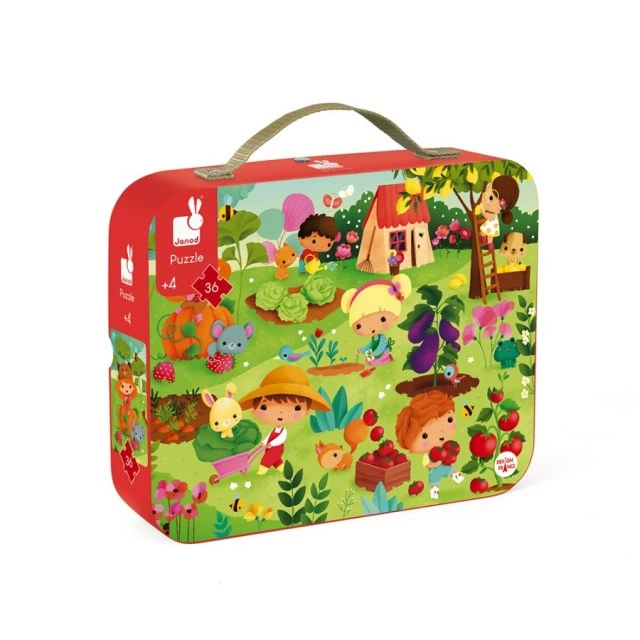 Puzzle in a Suitcase - Garden