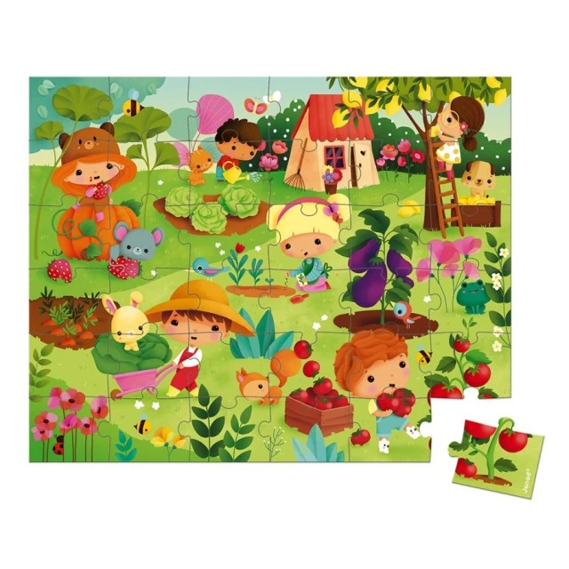 Puzzle in a Suitcase - Garden