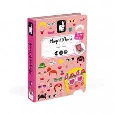 Магнитна книга - Смешни лица на момичета