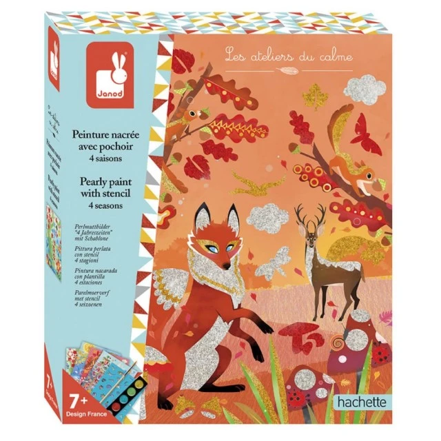 Recreate the seasons with pearl paint