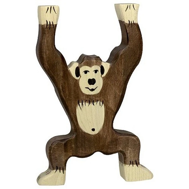 Standing chimpanzee HOLZTIGER