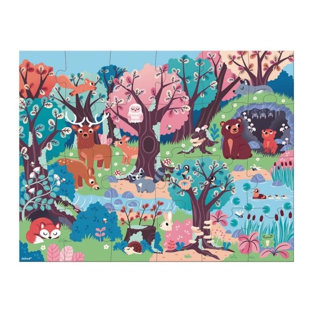 Magic puzzle, The forest