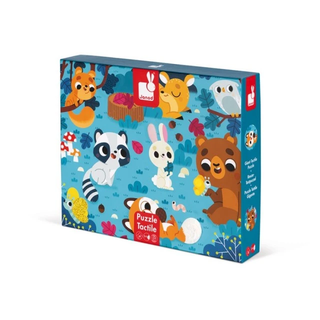 Tactile puzzle - Forest animals