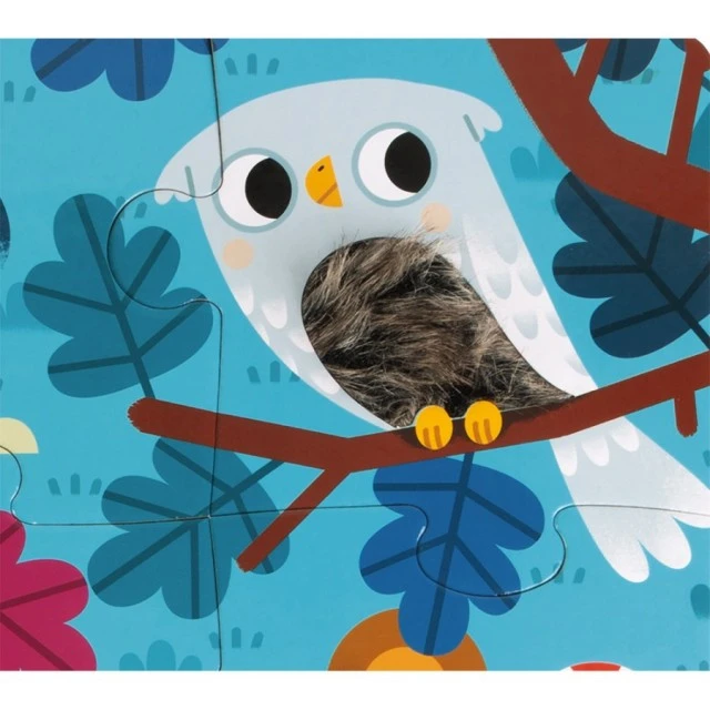 Tactile puzzle - Forest animals