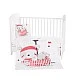 Pirates 3-piece baby bedroom set