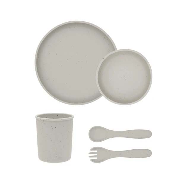 Сет за хранене 5 части Platinum Silicone Sand