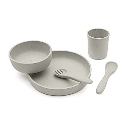 Сет за хранене 5 части Platinum Silicone Sand