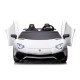Battery car Licensed Lamborghini Aventador SVJ White