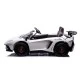 Battery car Licensed Lamborghini Aventador SVJ White
