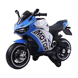 Windy Blue battery-powered bike