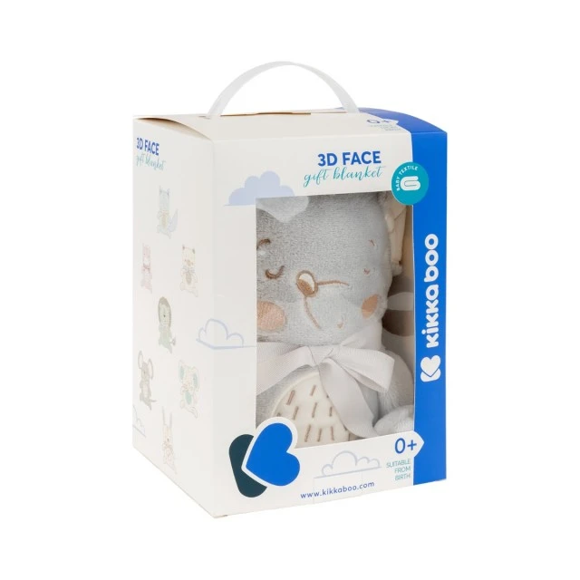 Joyful Mice 3D Embroidered Baby Blanket