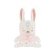 Бебешко одеяло с 3D бродерия Rabbits in Love