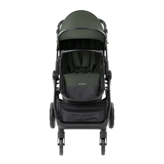 Combined stroller 3 in 1 with bassinet for a newborn Ava Army Green