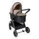 Комбинирана количка 3в1 с кош за новородено Ava Beige