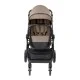 Комбинирана количка 3в1 с кош за новородено Ava Beige
