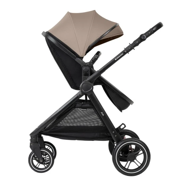 Combined stroller 3 in 1 with bassinet for a newborn Ava Beige