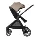 Комбинирана количка 3в1 с кош за новородено Ava Beige