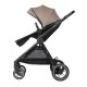 Комбинирана количка 3в1 с кош за новородено Ava Beige