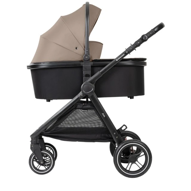 Combined stroller 3 in 1 with bassinet for a newborn Ava Beige