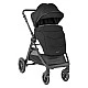 Комбинирана количка 3в1 с кош за новородено Ava Black