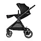 Комбинирана количка 3в1 с кош за новородено Ava Black