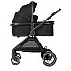 Комбинирана количка 3в1 с кош за новородено Ava Black
